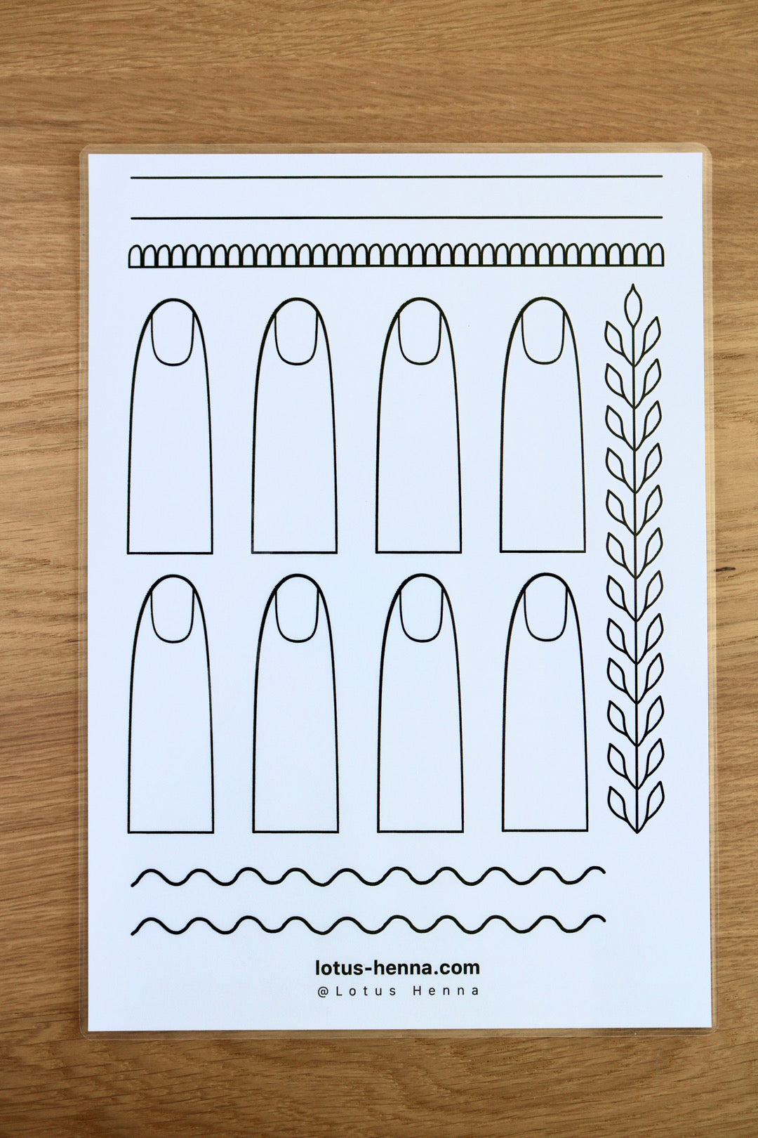 Henna Practice Sheet – Lotus Henna henna-practice-sheet-lotus-henna